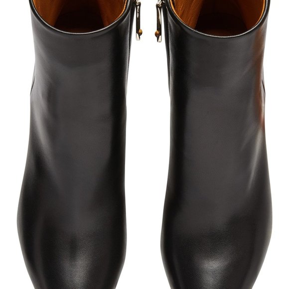 Chloé:  Oli Leather Ankle Boots - black - Picture 6 of 12